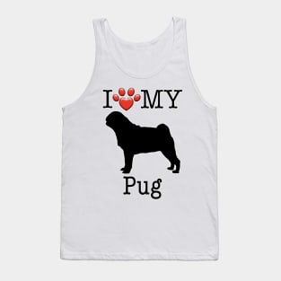 I love my Pug Tank Top